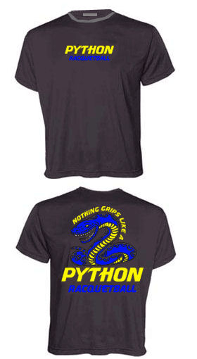 Python Short Sleeve Colored T-Shirt