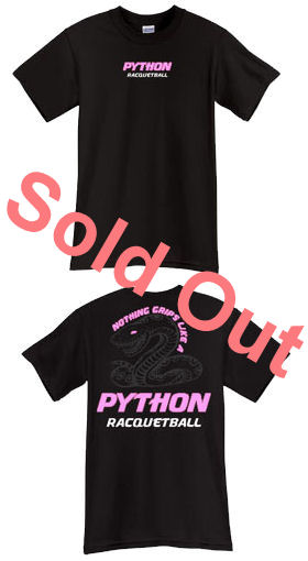 Python Black/Pink T-Shirt