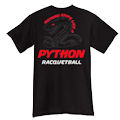 Python Black/Red T-Shirt
