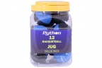 PYTHON RG Multi Black/Blue Colored Racquetball Jug (12 Balls)