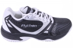 Python Deluxe Indoor Mid BLACK Racquetball Shoes (PY-722BM)