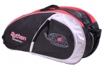 Python Deluxe Black/Red 3 Racquet Racquetball Bag