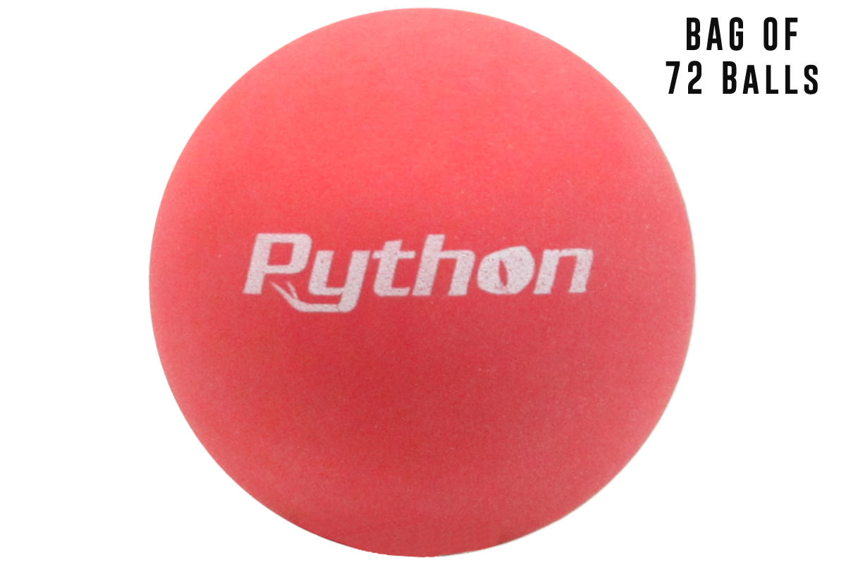 Python Red Bag of 72 Balls Python Racquetball