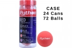 Python Red Racquetball CASE