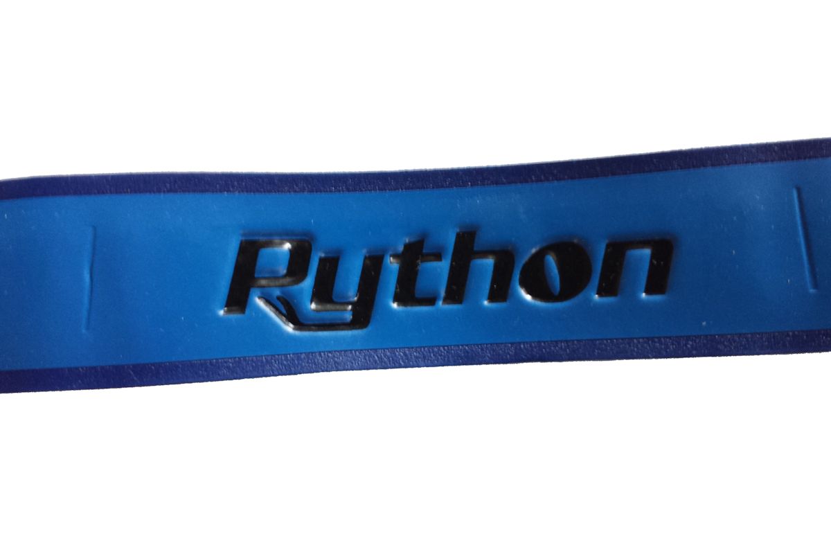 Python Blue Deluxe Wrap Grip Python Racquetball